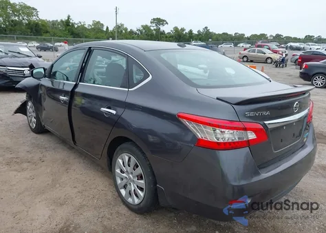 2013 Nissan Sentra Sv из США, поврежденный, VIN 3N1AB7AP4DL720934